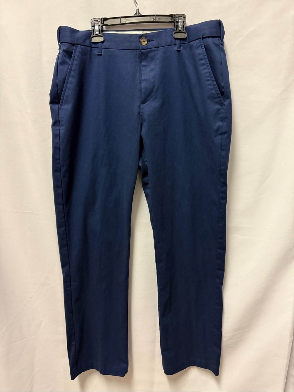 Saddlebred Traveler Men’s Navy Blue Classic Chino Pants
